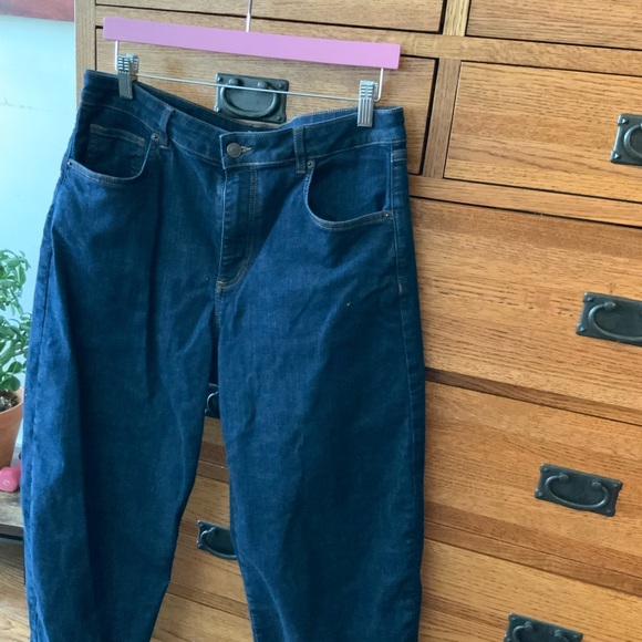 Ruti barrel leg stretch denim jeans (size 3- US 12 - Picture 2 of 5